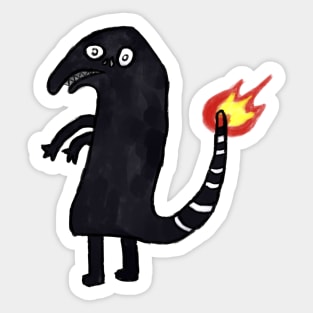 Shittmander Sticker